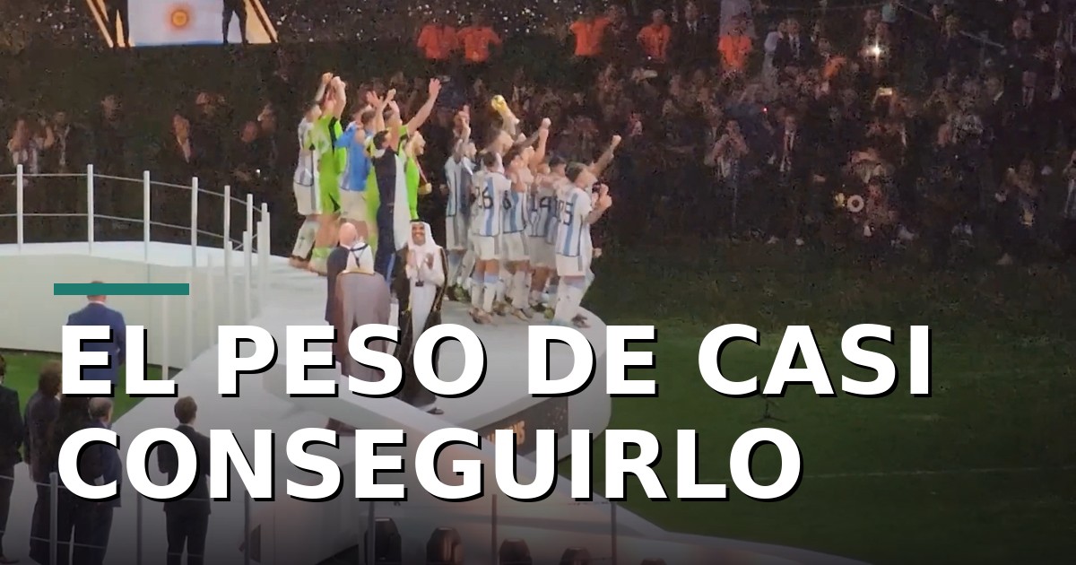 Argentina tras la final: así afecta mentalmente perder un Mundial