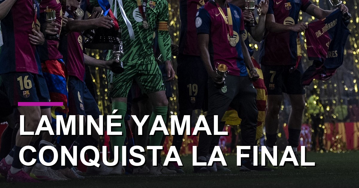 Laminé Yamal conquista la final: su novia le responde con un 'Love uu' que derrite