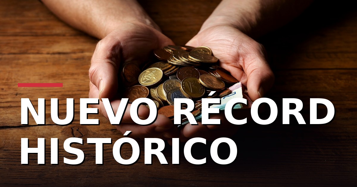 Las pensiones alcanzan un máximo histórico: ¿cuánto cobrarás?