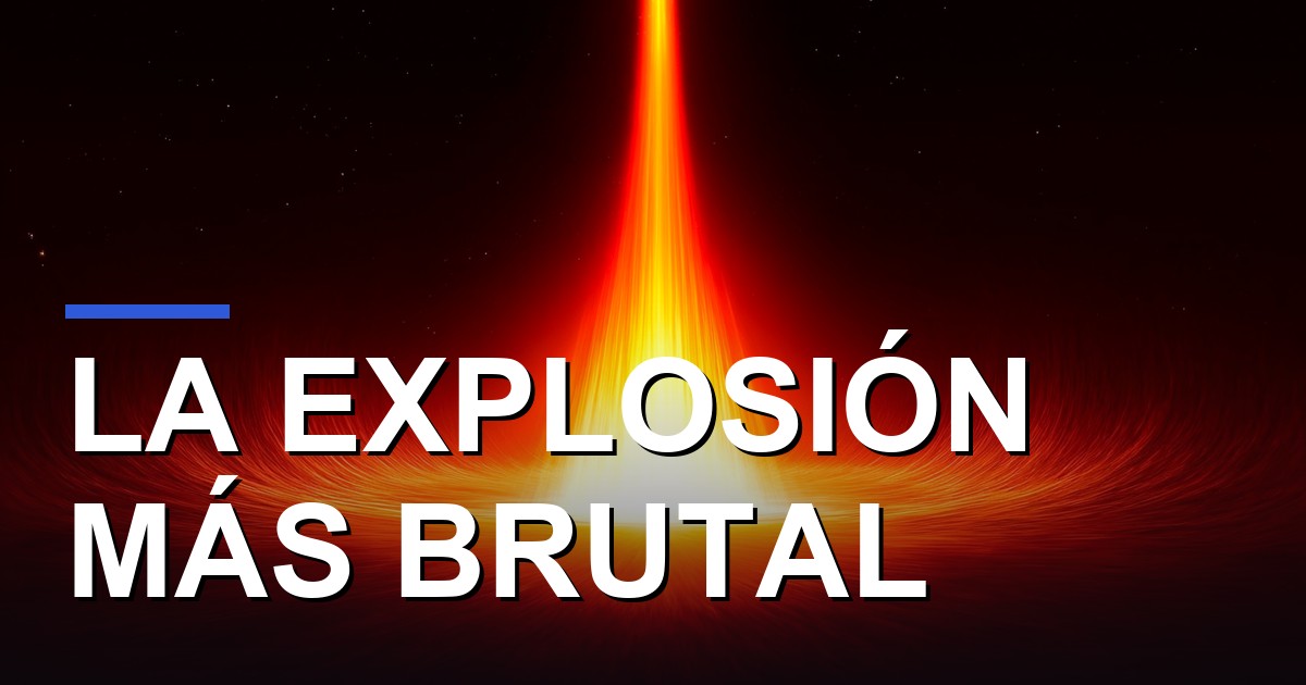 Qué pasa cuando muere una estrella: la explosión más brutal del universo