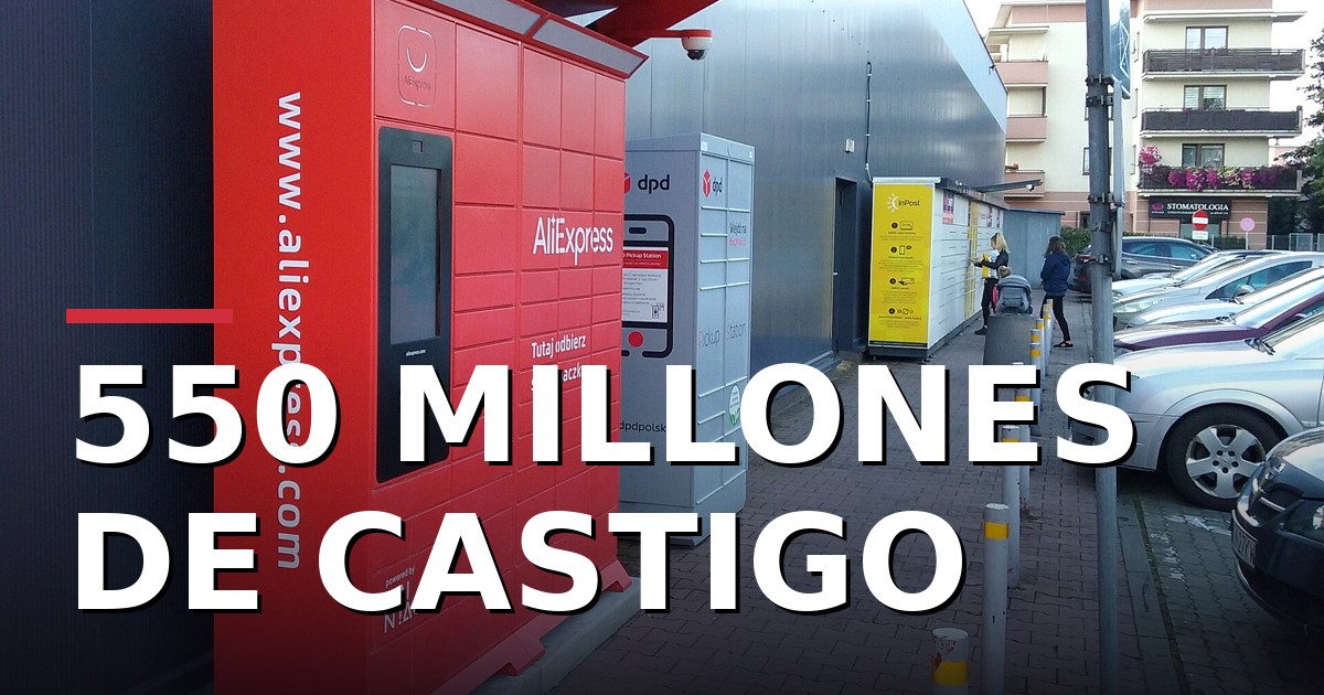 Bruselas castiga a AliExpress: 550 millones por dejar pasar productos ilegales