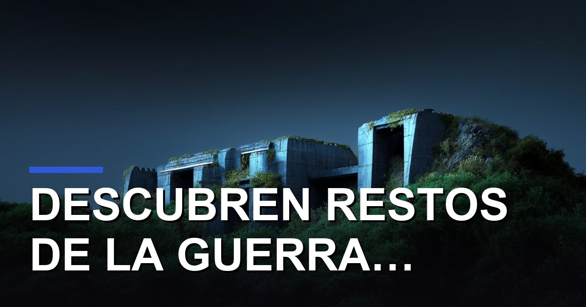 Descubren restos de la Guerra Civil mientras limpian bosques en Oviedo